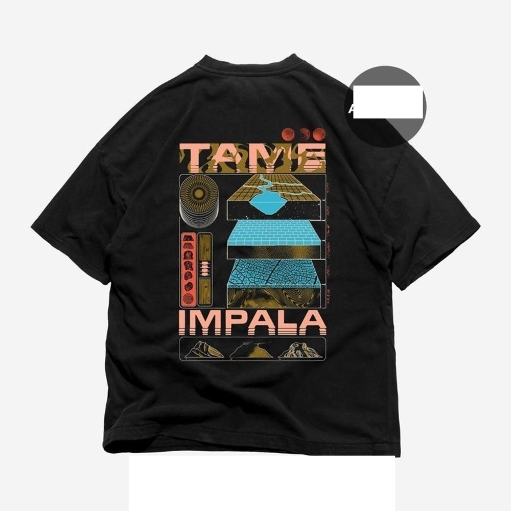 Tame Impala Back Shirt - Neverender Album Shirt